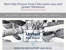 Tablet Screenshot of minnesotashortsale.org